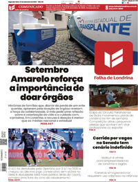 Capa Folha Londrina 07/09/2026