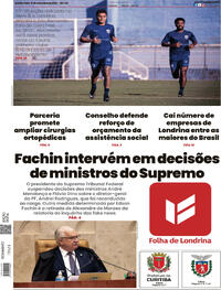 Capa Folha Londrina 10/09/2026
