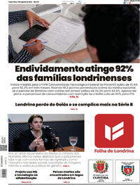 Capa Folha Londrina 11/08/2026