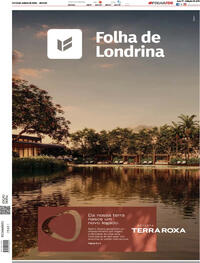 Capa do jornal Folha Londrina 13/06/2026