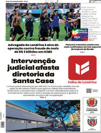 Capa Folha Londrina 16/07/2026