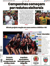 Capa Folha Londrina 17/08/2026