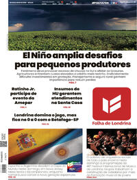Capa Folha Londrina 18/07/2026