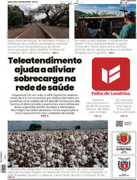 Capa Folha Londrina 23/07/2026