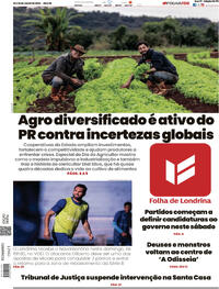Capa Folha Londrina 25/07/2026