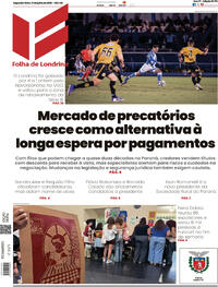 Capa Folha Londrina 27/07/2026