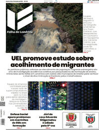 Capa Folha Londrina 29/07/2026