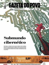 Capa do jornal Gazeta do Povo 21/10/2017