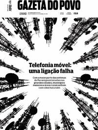 Capa do jornal Gazeta do Povo 02/03/2019