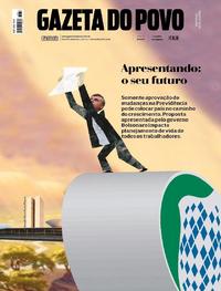 Capa do jornal Gazeta do Povo 23/02/2019