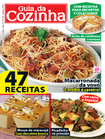 Capa da revista Guia da Cozinha 05/01/2017