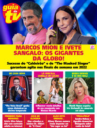 Capa da revista Guia da Tevê 22/10/2021
