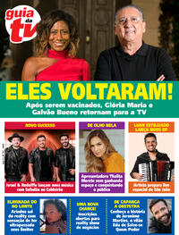 Capa da revista Guia da Tevê 28/05/2021