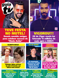 Capa da revista Guia da Tevê 29/10/2021