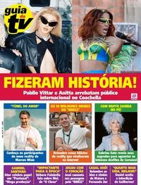 Capa da revista Guia da Tevê 22/04/2022