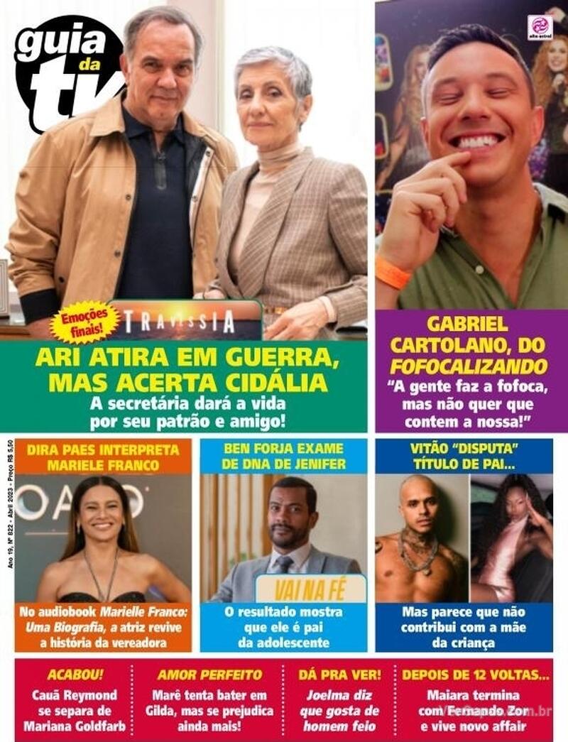 Capa da revista Guia da Tevê 21/04/2023