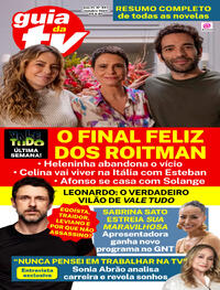 Capa da revista Guia da Tevê 03/10/2025