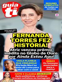 Capa da revista Guia da Tevê 10/01/2025