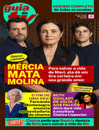 Capa da revista Guia da Tevê 14/03/2025