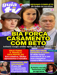 Capa da revista Guia da Tevê 28/02/2025