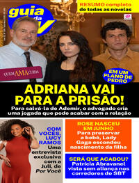 Capa Revista Guia da Tevê