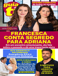 Capa Revista Guia da Tevê