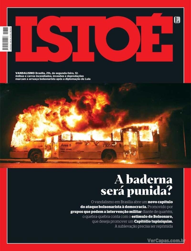 Capa da revista ISTOÉ 16/12/2022
