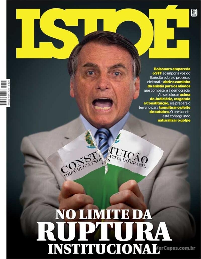 Capa da revista ISTOÉ 29/04/2022