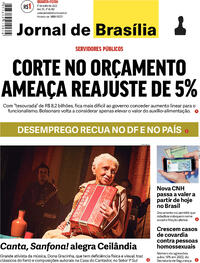 Capa do jornal Jornal de Brasília 01/06/2022