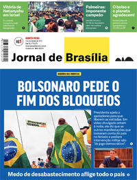Capa do jornal Jornal de Brasília 03/11/2022