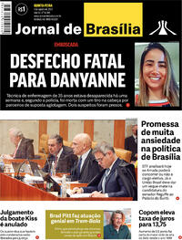 Capa do jornal Jornal de Brasília 04/08/2022