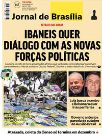 Capa do jornal Jornal de Brasília 04/10/2022
