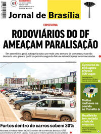 Capa do jornal Jornal de Brasília 05/09/2022