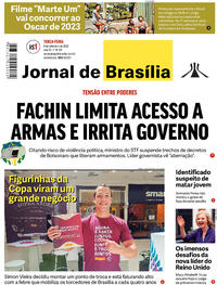 Capa do jornal Jornal de Brasília 06/09/2022