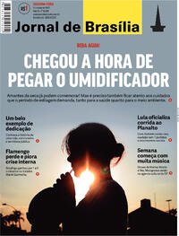 Capa do jornal Jornal de Brasília 09/05/2022