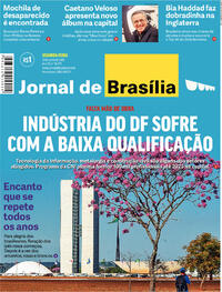 Capa do jornal Jornal de Brasília 13/06/2022