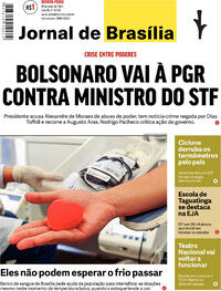 Capa do jornal Jornal de Brasília 19/05/2022
