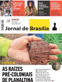 Capa do jornal Jornal de Brasília 21/02/2022