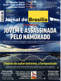 Capa do jornal Jornal de Brasília 17/11/2023