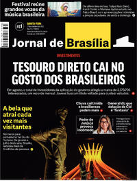Capa do jornal Jornal de Brasília 27/09/2023
