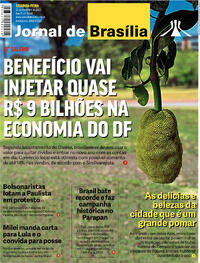 Capa do jornal Jornal de Brasília 27/11/2023