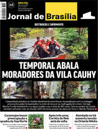 Capa do jornal Jornal de Brasília 04/01/2024