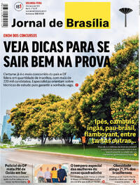 Capa do jornal Jornal de Brasília 04/03/2024