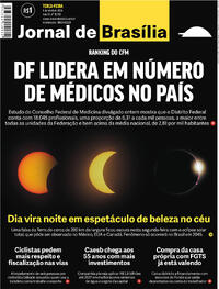 Capa do jornal Jornal de Brasília 09/04/2024