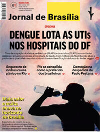 Capa do jornal Jornal de Brasília 13/03/2024