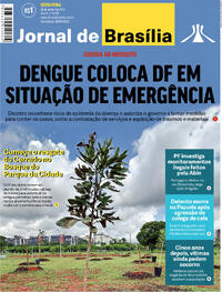 Capa do jornal Jornal de Brasília 26/01/2024