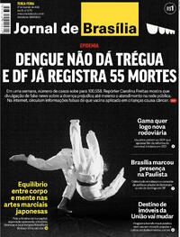 Capa do jornal Jornal de Brasília 27/02/2024