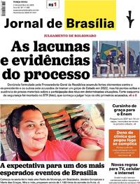 Capa do jornal Jornal de Brasília 02/09/2025