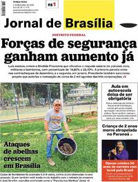 Capa do jornal Jornal de Brasília 02/12/2025