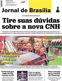 Capa do jornal Jornal de Brasília 03/12/2025